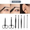 Professional manicure / pedicure set - nail clippers / scissors / tweezers