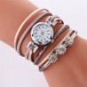 Vintage multilayer bracelet - with a round watch / crystalsBracelets