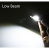 LED motorcycle / car bulb - white Hi/Lo Beam - 12V - 12W - 1200Lm - BA20D