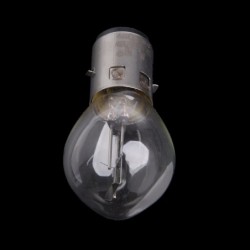 Motorcycle LED light bulb - white - 12V - 35W - 10A - B35 / BA20DLED