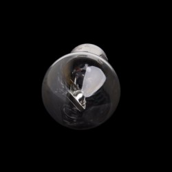 Motorcycle LED light bulb - white - 12V - 35W - 10A - B35 / BA20DLED