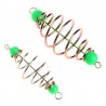 Fishing spring lure - tackle feeder - stainless steel - 10 piecesTools