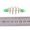 Fishing spring lure - tackle feeder - stainless steel - 10 piecesTools