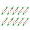 Fishing spring lure - tackle feeder - stainless steel - 10 piecesTools