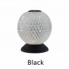 Italian night lamp - round crystal ball - USB - touch sensor