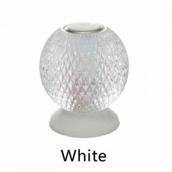 Italian night lamp - round crystal ball - USB - touch sensor
