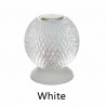 Italian night lamp - round crystal ball - USB - touch sensor