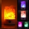 Crystal salt lamp - negative ion light - USB