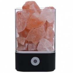 Crystal salt lamp - negative ion light - USB