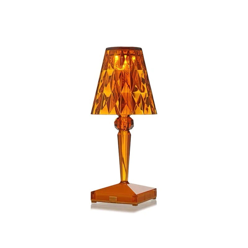 Modern crystal night lamp - touch control - USB