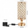 Crystal night lamp - hollow-out - carved design - USB