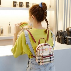 Small plaid backpack - shoulder bagBackpacks