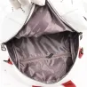 Luxurious multifunctional backpack - shoulder bag - with rivets - genuine leatherBackpacks