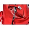 Fashionable backpack - anti-theft zippers - with decorative keychainBackpacks