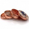 Exclusive grinder - for herbs / tobacco - 4-layers - with crystal frog