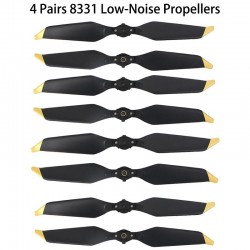 8331F - propellers - low noise - quick release - for DJI Mavic Pro / Mavic Pro Platinum - 4 pairs