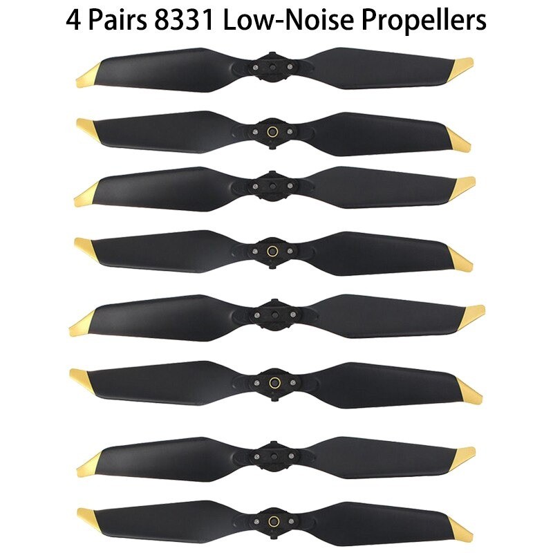 8331F - propellers - low noise - quick release - for DJI Mavic Pro / Mavic Pro Platinum - 4 pairs