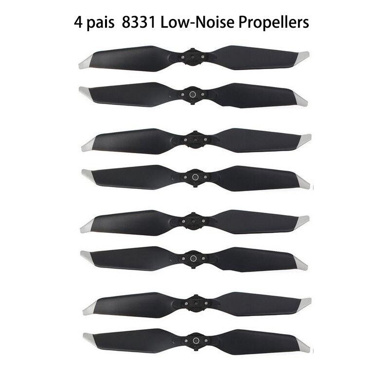 8331F - propellers - low noise - quick release - for DJI Mavic Pro / Mavic Pro Platinum - 4 pairs