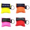 CPR mask - first aid - resuscitator mask- emergency face shield with keyring