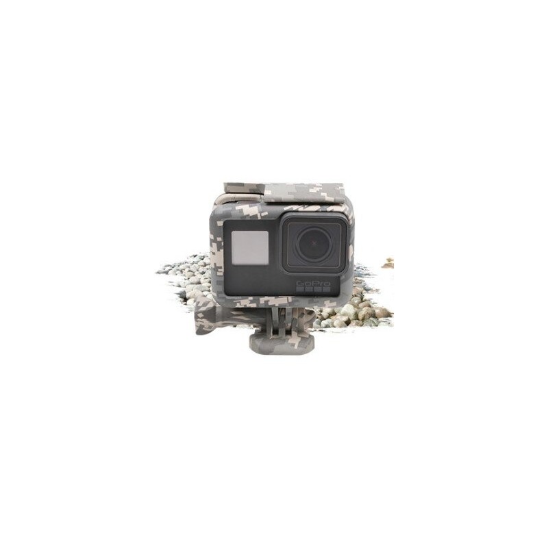 Protective frame case - long screw - base mount - for GoPro 5 6 7 Black