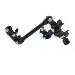 Clamp clip mount - selfie stick - flex jaw - for GoPro Hero 8 9 10 Xiaomi YI 4K SJ4000 SJ5000 SJ6000