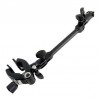 Clamp clip mount - selfie stick - flex jaw - for GoPro Hero 8 9 10 Xiaomi YI 4K SJ4000 SJ5000 SJ6000
