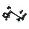Clamp clip mount - selfie stick - flex jaw - for GoPro Hero 8 9 10 Xiaomi YI 4K SJ4000 SJ5000 SJ6000