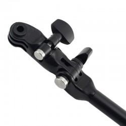 Clamp clip mount - selfie stick - flex jaw - for GoPro Hero 8 9 10 Xiaomi YI 4K SJ4000 SJ5000 SJ6000