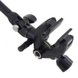 Clamp clip mount - selfie stick - flex jaw - for GoPro Hero 8 9 10 Xiaomi YI 4K SJ4000 SJ5000 SJ6000