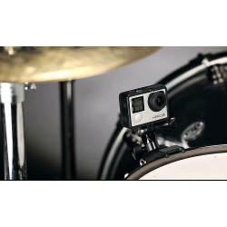 Clamp clip mount - selfie stick - flex jaw - for GoPro Hero 8 9 10 Xiaomi YI 4K SJ4000 SJ5000 SJ6000
