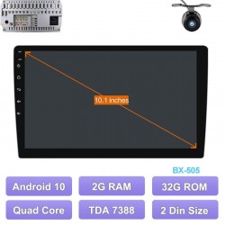 Car radio - Mirror Link - 1 / 2 Din - DSP - Android 10 - DVD - GPS - WiFi - Bluetooth - HDMI - OBD DAB SWC