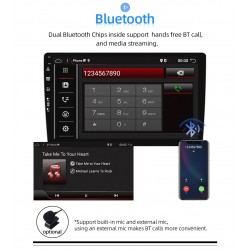 Car radio - Mirror Link - 1 / 2 Din - DSP - Android 10 - DVD - GPS - WiFi - Bluetooth - HDMI - OBD DAB SWC