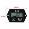 Digital engine tachometer - hour meter gauge - RPM - LCD - for motorcycles / cars / boats