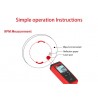 UNI-T UT373 - mini digital Laser tachometer - with backlight - non-contact - RPM