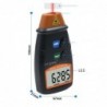Digital laser tachometer - speed gauge - non-contact - RPM