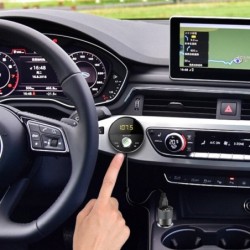 FM modulator - transmitter - Bluetooth - car MP3 player - 3.5mm jack - AUX - handsfreeAudio