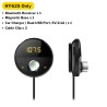 FM modulator - transmitter - Bluetooth - car MP3 player - 3.5mm jack - AUX - handsfreeAudio
