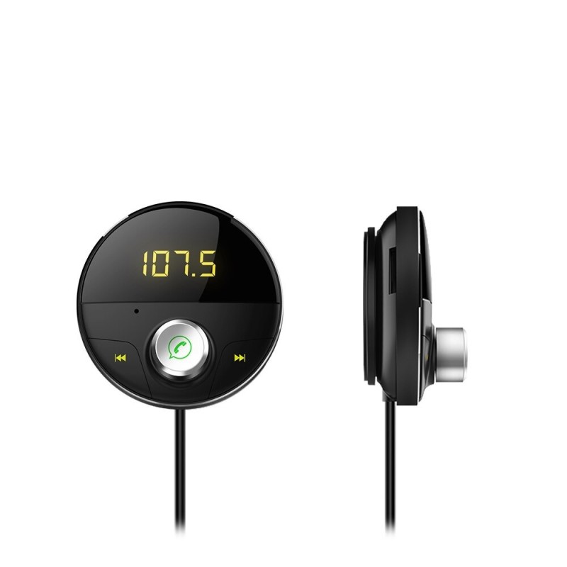 FM modulator - transmitter - Bluetooth - car MP3 player - 3.5mm jack - AUX - handsfreeAudio