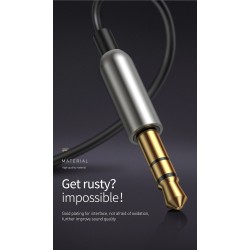 Baseus BA01 - USB cable - wireless adapter - Bluetooth - 3.5 AUX jack - hands free - microphoneAudio