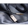 Baseus BA01 - USB cable - wireless adapter - Bluetooth - 3.5 AUX jack - hands free - microphoneAudio