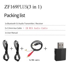 KN330 - USB - Bluetooth - transmitter - audio receiver - 3.5 mm AUX jack - 3 in 1 adapter