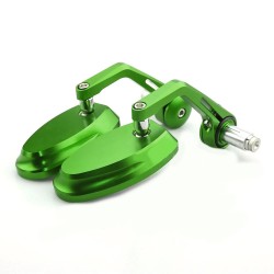Motorcycle mirrors - for handlebar ends - CNC aluminum - universal - 7/8" - 22mm threadMirrors