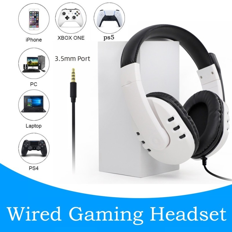 Wired headset - for PC / PS5 / PS4 / PS3 / NS - Xbox One - 3.5mm jackHeadsets