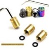 Sport - car tire valves - anti-theft caps - zinc alloy - 4 piecesWheel parts