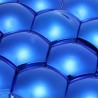 Car rim cover - protective nuts - with clip - 17mm - 20 pieces