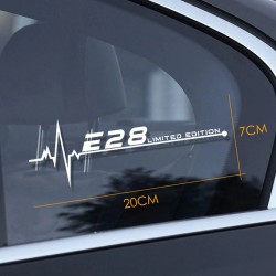 Car side window sticker - for BMW E28 / E93 - Limited Edition