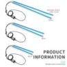 Car LED strip light - flexible - waterproof - DRL - RGB - Bluetooth control / remote - 12V - 2 pieces