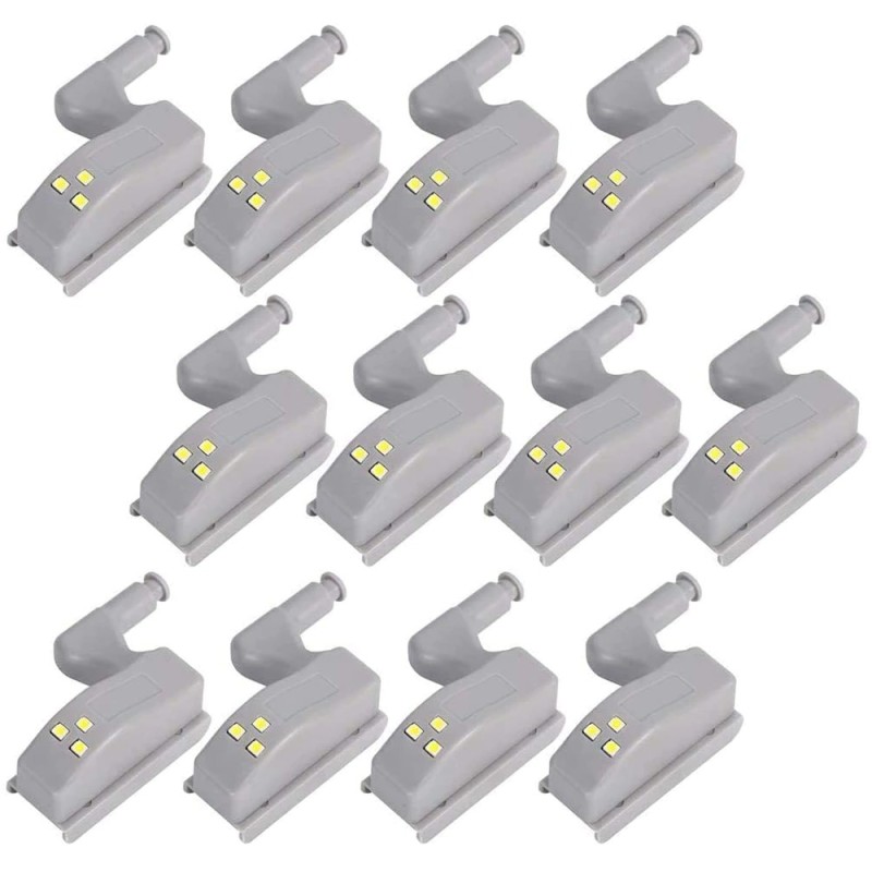 Sensor with LED light - for an inner hinge - universal - for furniture / wardrobes / cabinets