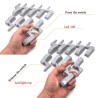 Sensor with LED light - for an inner hinge - universal - for furniture / wardrobes / cabinets