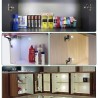 Sensor with LED light - for an inner hinge - universal - for furniture / wardrobes / cabinets